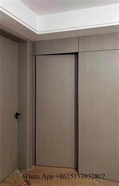 Usynlig dør Vegg Panel Dør Panel Lamell Vegg Panel Dør