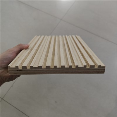 Solid tre mdf finert veggpanelbelegg laminert kryssfiner veggdekor